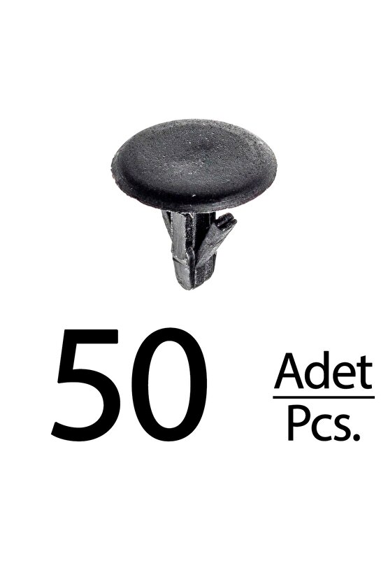 Mazda için Kaput Uç Lastik Klips - 50 Adet