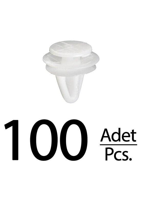 Honda Civic Insight Odyssey Accord CR-V için Kapı Döşeme Klips - 100 Adet