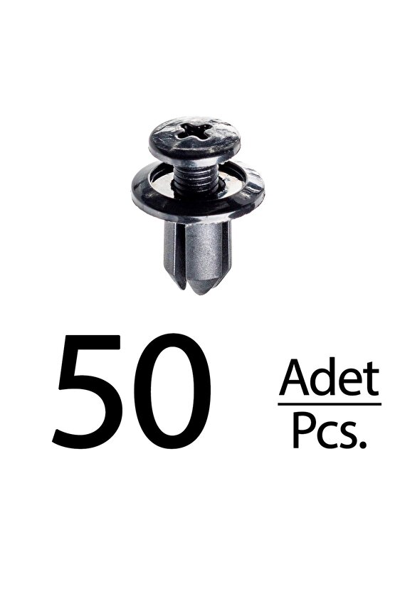 Mazda Honda Chevrolet Toyota için Davlumbaz Klips -50 Adet