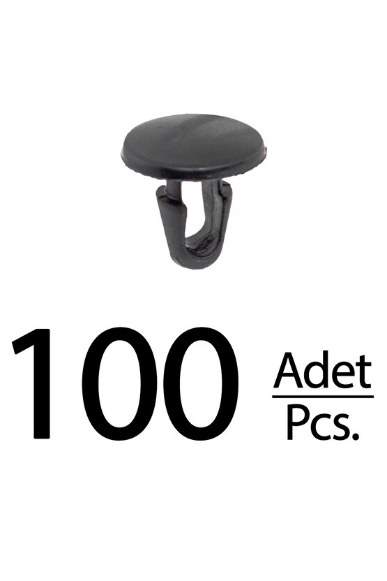 Toyota Corolla Camry ECHO Lexus CT200H için Kaput Contası Tutma Klips - 100 Adet