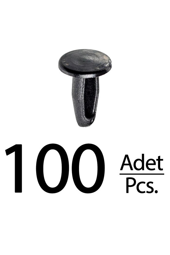 Mazda Nissan Maxima Pick-up Sentra Skyline Subaru için Tampon Klips - 100 Adet