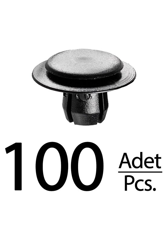 Mercedes Mercedes W140 R129 W124 W123 W116 Peugeot için Döşeme Paneli Klipsi - 100 Adet