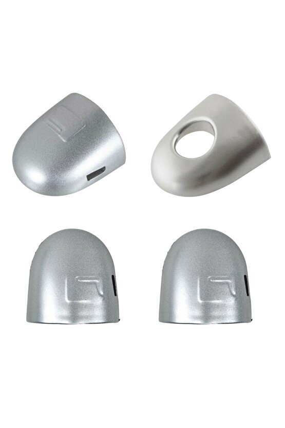 Renault Megan 2 için Dış Kapı Kolu Anahtar Deliği Kapağı Seti Gri