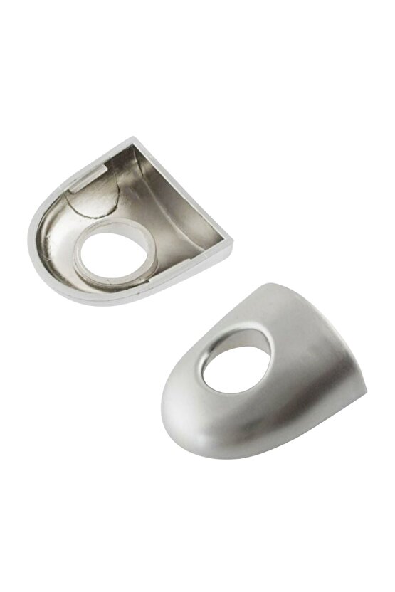 Renault Megan 2 için Dış Kapı Kolu Anahtar Deliği Kapağı Seti Gri