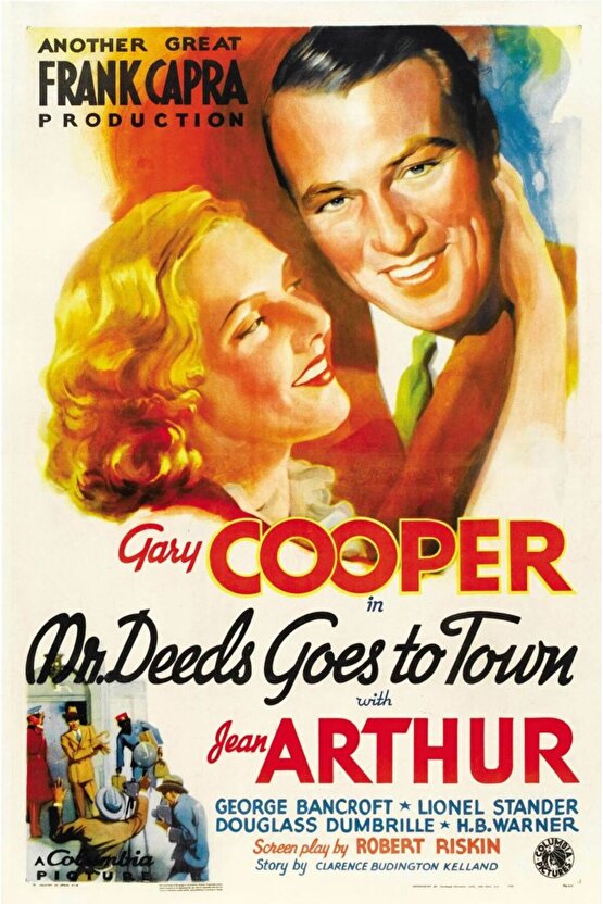 Mr. Deeds Goes to Town (1936) 002 AFİŞ - POSTER