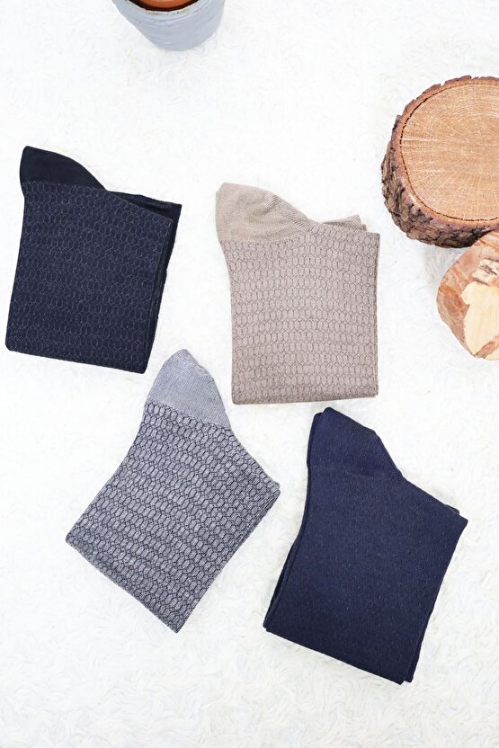 Erkek Bambu  Burun Dikişsiz Soft Yıkamalı Parfümlü Uzun Çorap