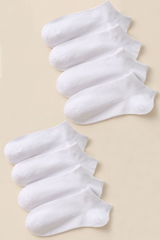 Kadın - Erkek Düz Desen (3 Çİ?FT) Pamuklu Terletmez Yazlık Görünmez Çorap Seti