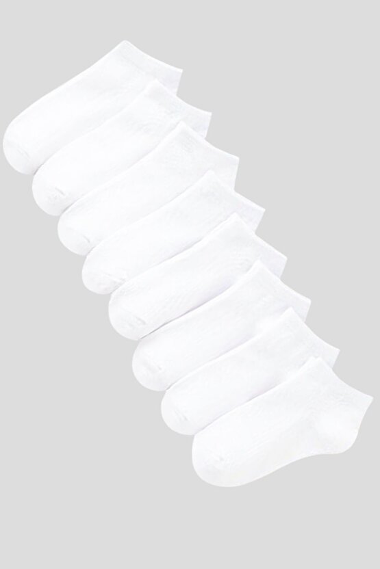 Kadın - Erkek Düz Desen (3 Çİ?FT) Pamuklu Terletmez Yazlık Görünmez Çorap Seti