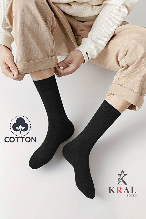 10 Adet Yazlık Penye Erkek Orta Uzun Çorap Parfümlü