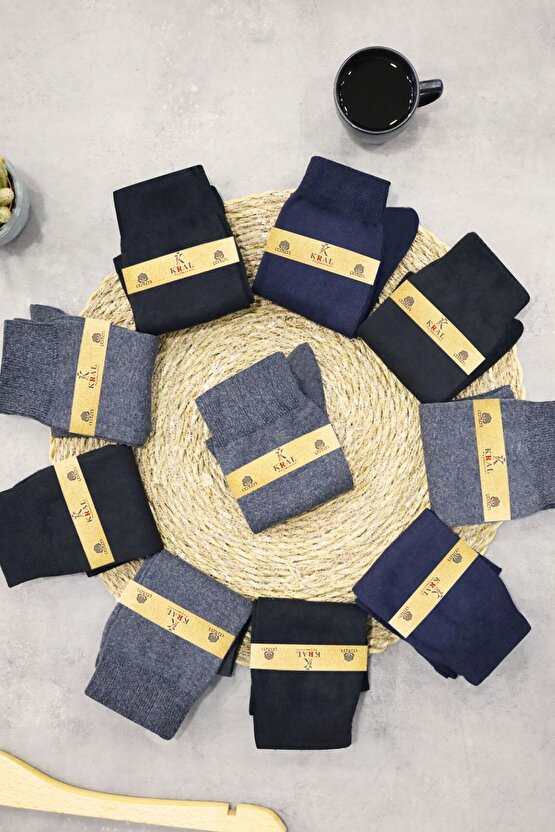 10 Adet Yazlık Penye Erkek Orta Uzun Çorap Parfümlü