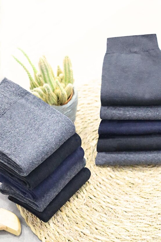 10 Adet Yazlık Penye Erkek Orta Uzun Çorap Parfümlü