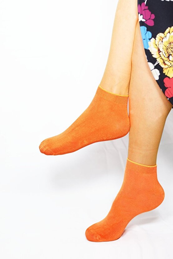 Hediye Kutulu (6 ÇİFT) Kaliteli Bambu Kısa Model Patik Çorap Dikişsiz Hassas Dokuma Parfümlü