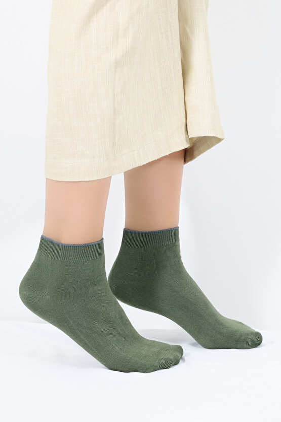 Kadın Kaliteli Bambu Patik Çorap (5 ADET) Dikişsiz Görünmez Parfümlü Kısa Model Çorap