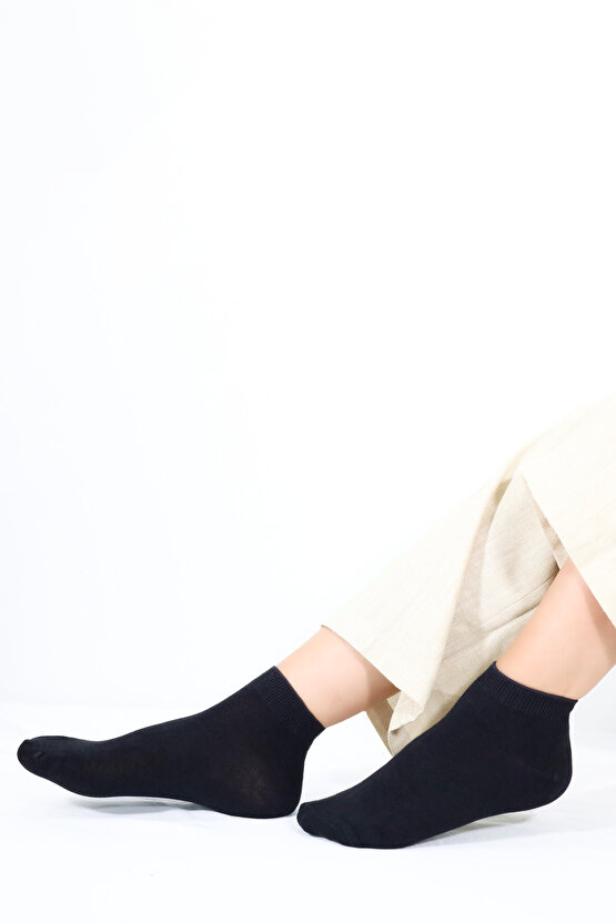 Kadın Kaliteli Bambu Patik Çorap (5 ADET) Dikişsiz Görünmez Parfümlü Kısa Model Çorap