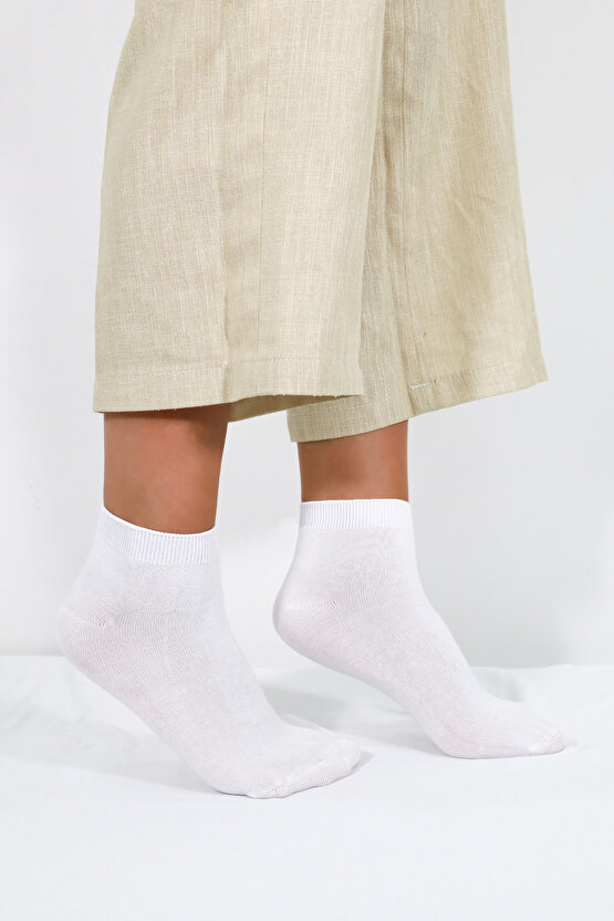 Kadın Bambu Patik Çorap (3 ADET) Görünmez Dikişsiz Parfümlü Kısa Yazlık Kadın Çorabı