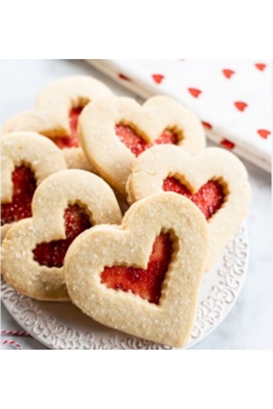 Narkalıp Paslanmaz Kare Yuvarlak Tırtıklı Kurabiye Kalıbı 6 Lı