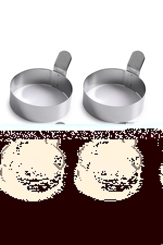 Narkalıp Omlet Ve Krep Pişirme Kalıbı 4 Lü En 8cm