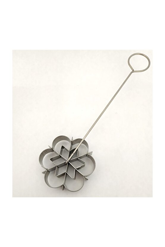 Narkalıp Demir Tatlısı Kalıbı Yıldızlı Çiçek Modeli