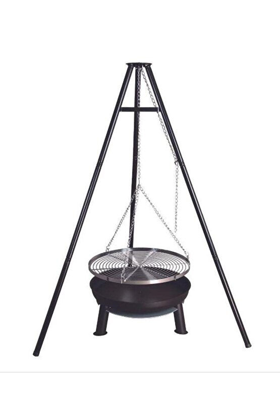 İsveç Mangalı Askılı Kamp Mangalı Swing Grill Bunbury