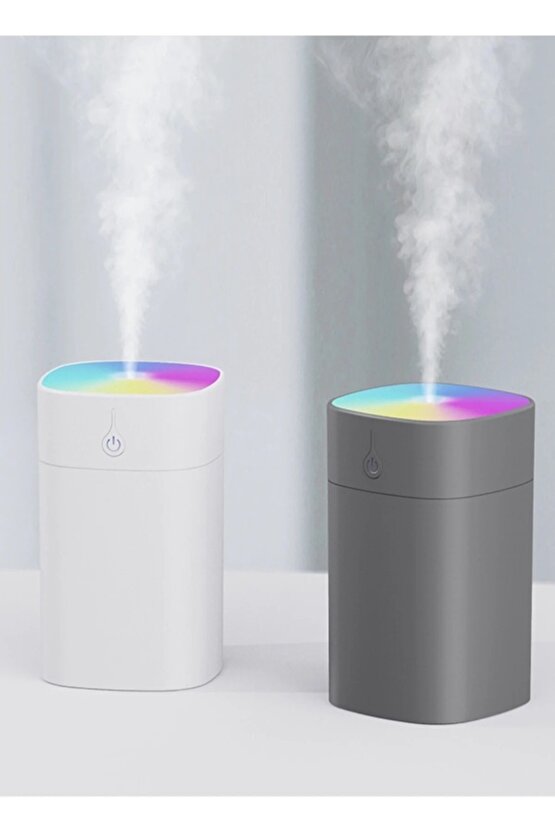 H2O Humidifier 400 Ml Ulrasonik Hava Nemlendirici Buhar Makinesi Ve Aroma Difüzörü