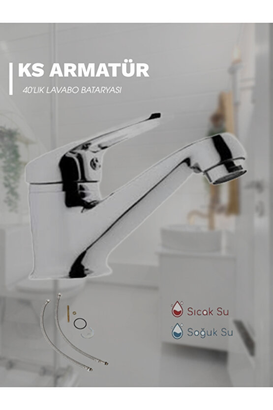 Krom Lavabo Bataryası