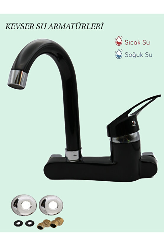 Meriç Aplike Mutfak Bataryası Kısa Baston Boru