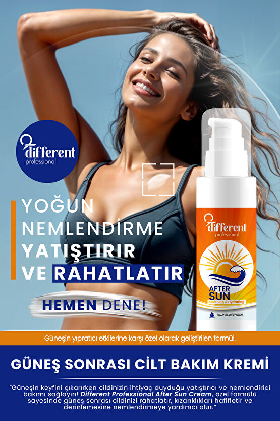 Tahriş Azaltıcı Leke Önleyici Güneş Sonrası Bakım Kremi 100ML