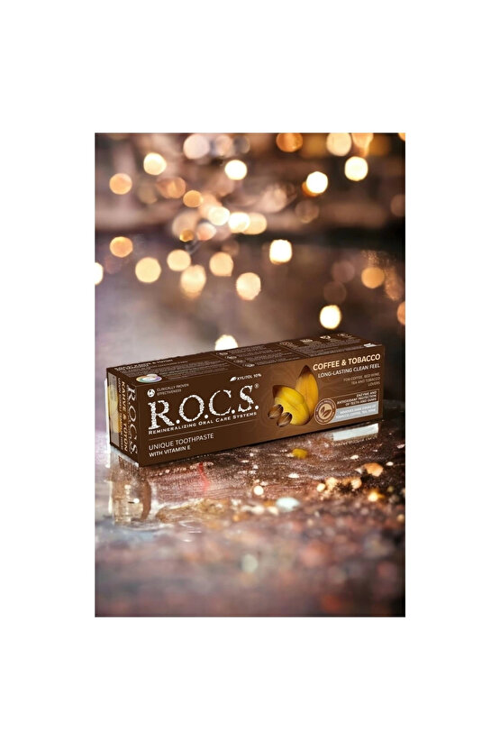 Kahve Tütün Lekelere Karşı Diş Macunu 60 ml