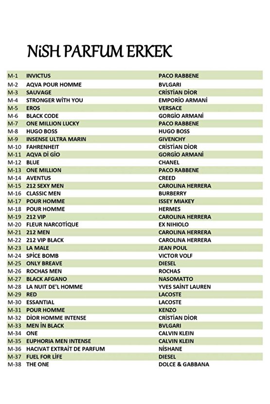 M-10 -Fahrenheit Extrait De Parfum