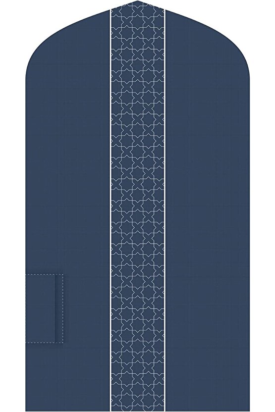 Portatif Cep Seccade Seyahat Namazlığı Katlanabilir Seccade Mükemmel Hediye Mavi