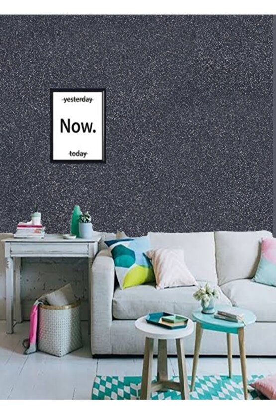 Organik Ipek Sıva - Gri Siyah Karizma - Izo-072 - 4 M2