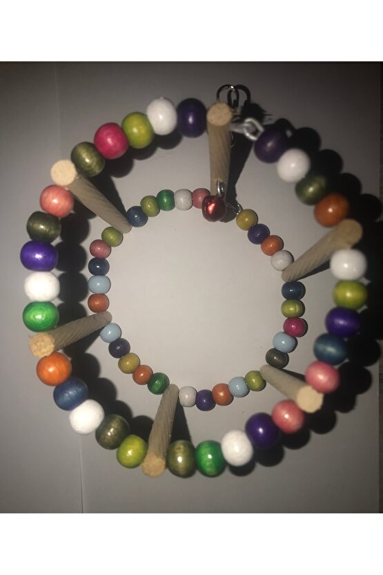 BONCUKLU YUVARLAK KUŞ ÇARKI SALINCAĞI