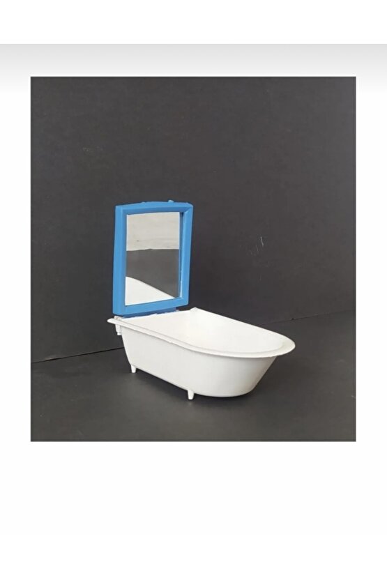 Muhabbet kuşu aynalı banyoluk