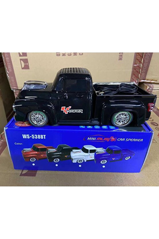 Taşınabilir kablosuz Bluetoothlu hoparlör nostalji tasarım müzik çalar TF kart FMradyoUSB