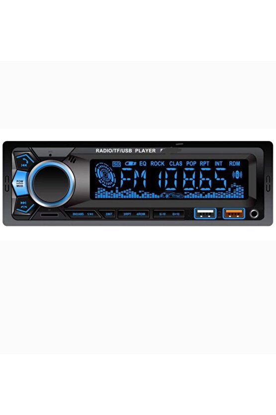 Bsv 4800 Rgb 7 Renk Değiştiren Çift Usb Bluetoothlu Aux Sd Kart Amfi Çıkışlı Kumandalı Tyb