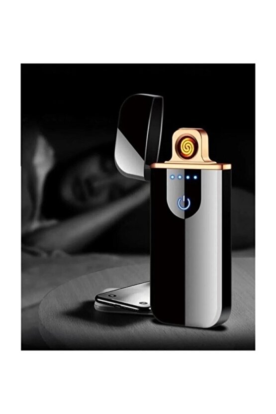 Usb Şarjlı Elektronik Alevsiz Sigara Yakan Çakmak