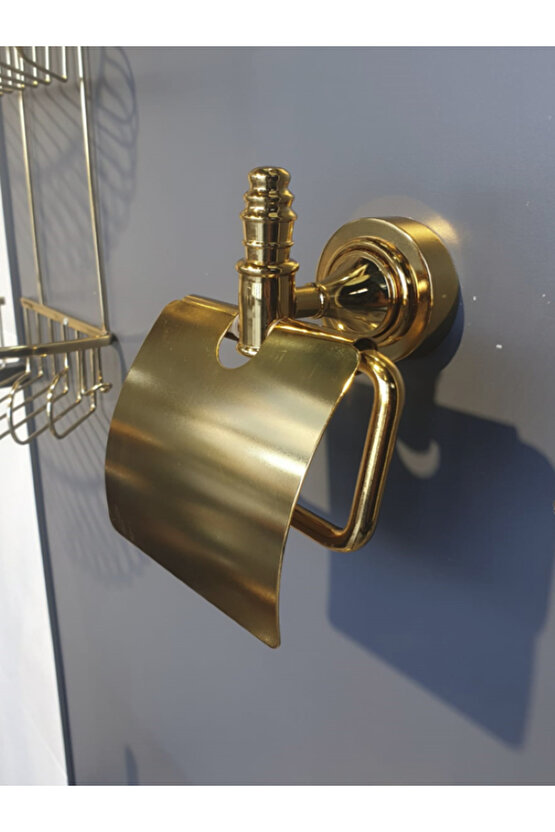 BELİNZA DELTA ALTIN KAPAKLI TUVALET KAĞITLIĞI 50624-A