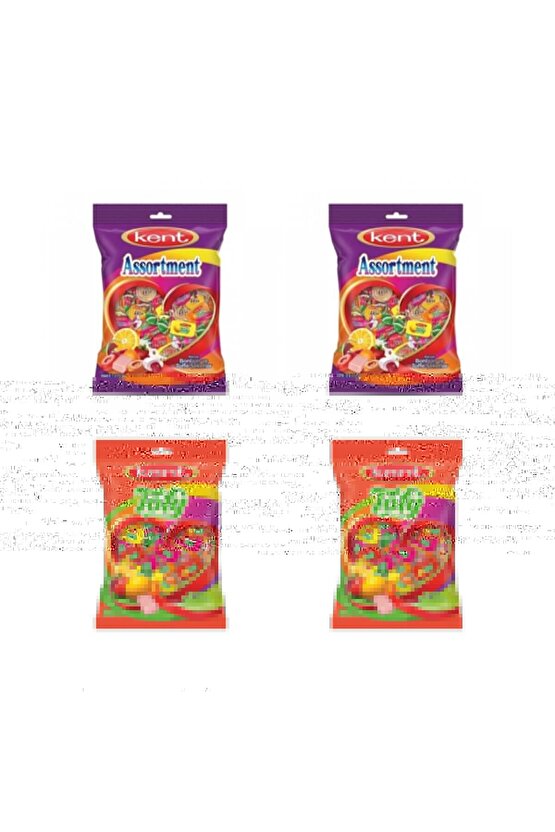 Şeker Toffe Ve Assortment 4 Adet 375 g