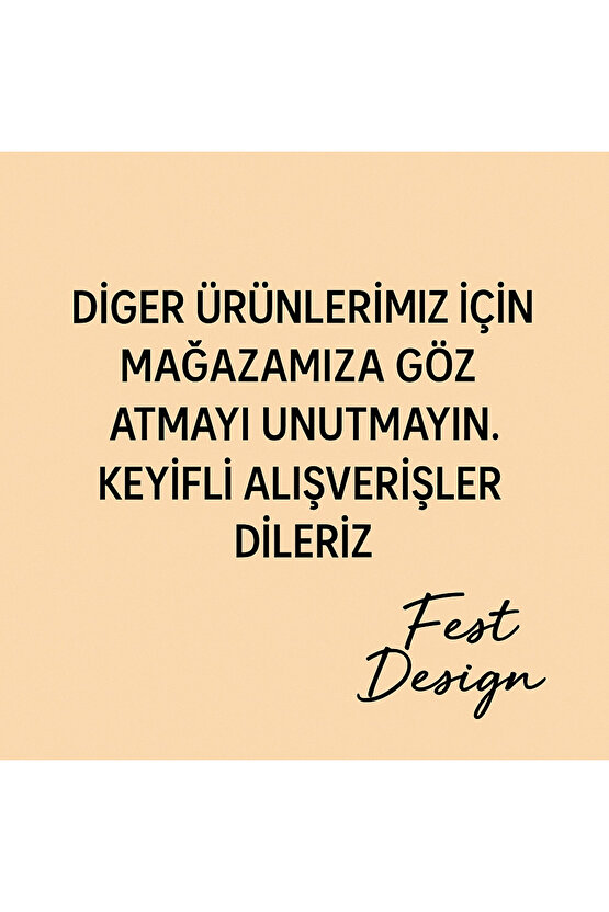 FEST DESİGN - Modern Gece Lambası - Dekoratif Abajur