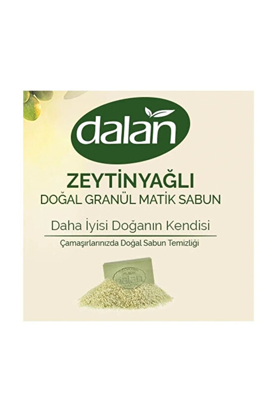 Zeytinyağlı Doğal Granül Matik Sabun Zeytin Mucizesi 500 Gr