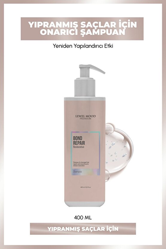 Bond Repair Yıpranmış Saçlar İçin Bakım Şampuanı