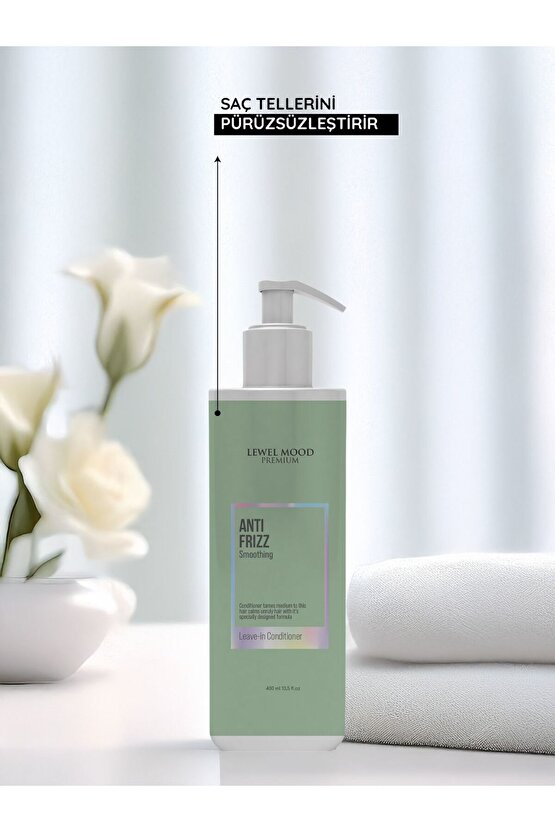 Anti Frizz Kabaran Saçlar İçin Bakım Kremi