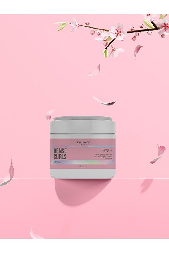 Dense Curls Bukleli Saçlar Için Bakım Maskesi 350ml Level Mood