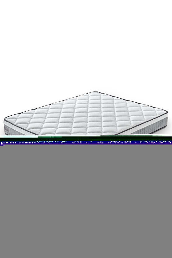 Gisele Modeli Full Ortopedik Çift Kişilik Pedli Yataklı Baza ve Başlık Takımı 3 lü Set