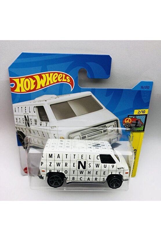 Yeni - New 70s Van Art Cars Series Mini Araba 1:64 Ölçek Hotwheels Marka 210
