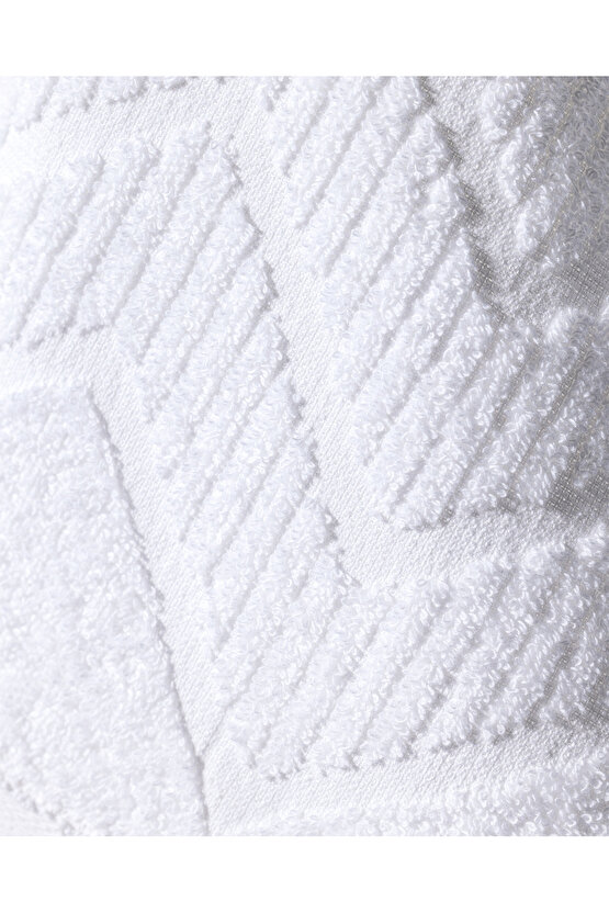 Sabine %100 Pamuk Banyo Havlusu - Beyaz