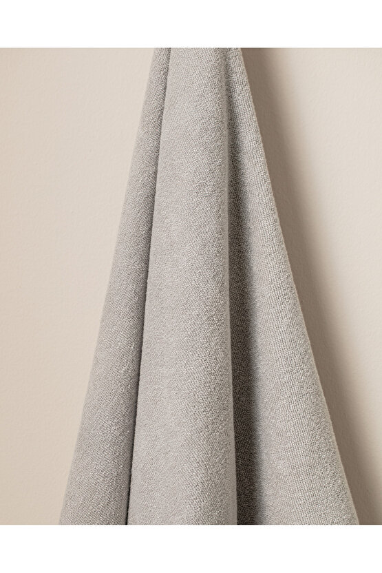 Caresse %100 Pamuk Banyo Havlusu - Gri - 70x140 cm