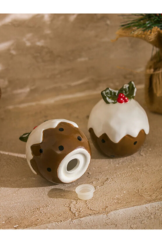 LCW HOME Karışık Baskılı Seramik Tuzluk Ve Biberlik