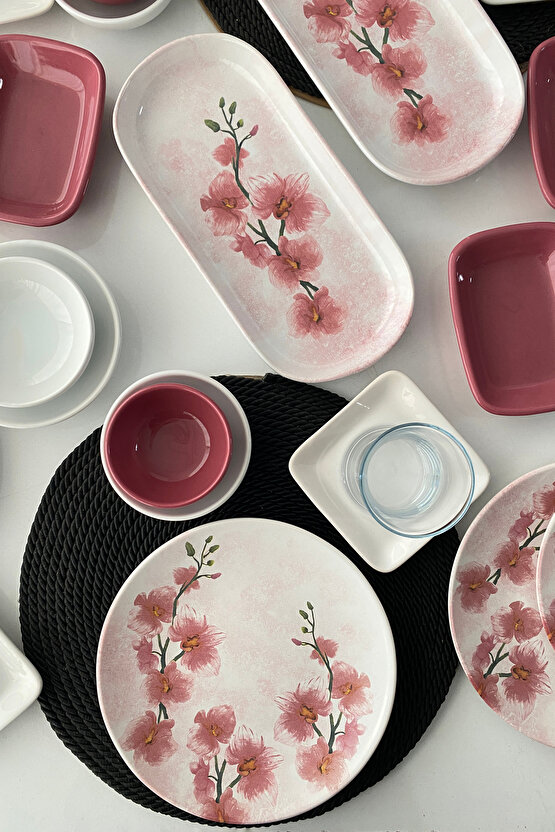 Fiore 54 Parça 12 Kişilik Kahvaltı Takımı