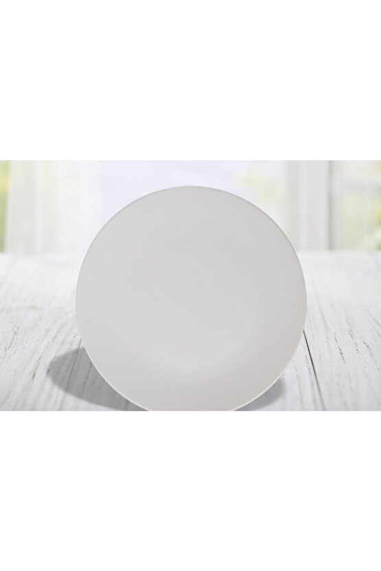 Tabak Ege Servıs 26 Cm Transparan Beyaz 021 A